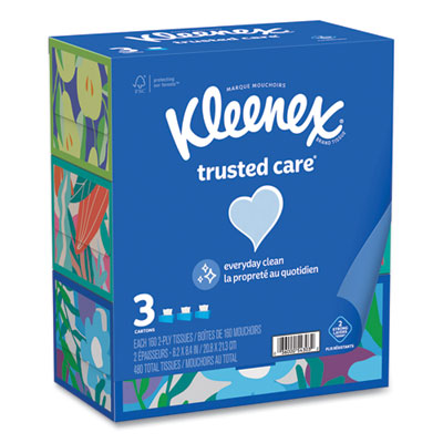 Kleenex KIMBERLY CLARK 54303 Kleenex® TISSUE,ORG,FACIAL,12PK/CT 54303