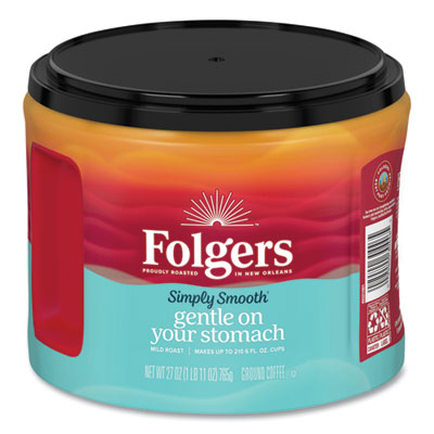 Folgers J.M. SMUCKER CO. 30446 Folgers® COFFEE,SIMPLE SMOOTH,27OZ 30446