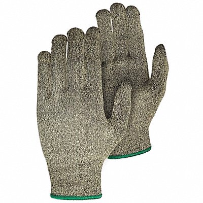 Superior Glove S13KF-9 Superior Glove Cut-Resistant Gloves: L ( 9 ), ANSI Cut Level A4, Uncoated, Uncoated, Yellow, 1 PR  S13KF-