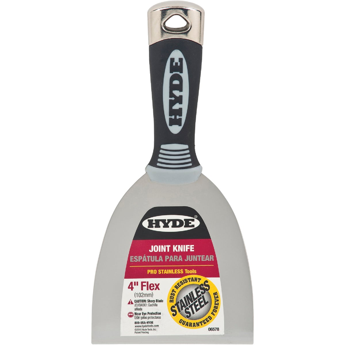 Pro Stainless Hyde 06578 Hyde Pro Stainless 4 In. Flex Joint Knife 06578