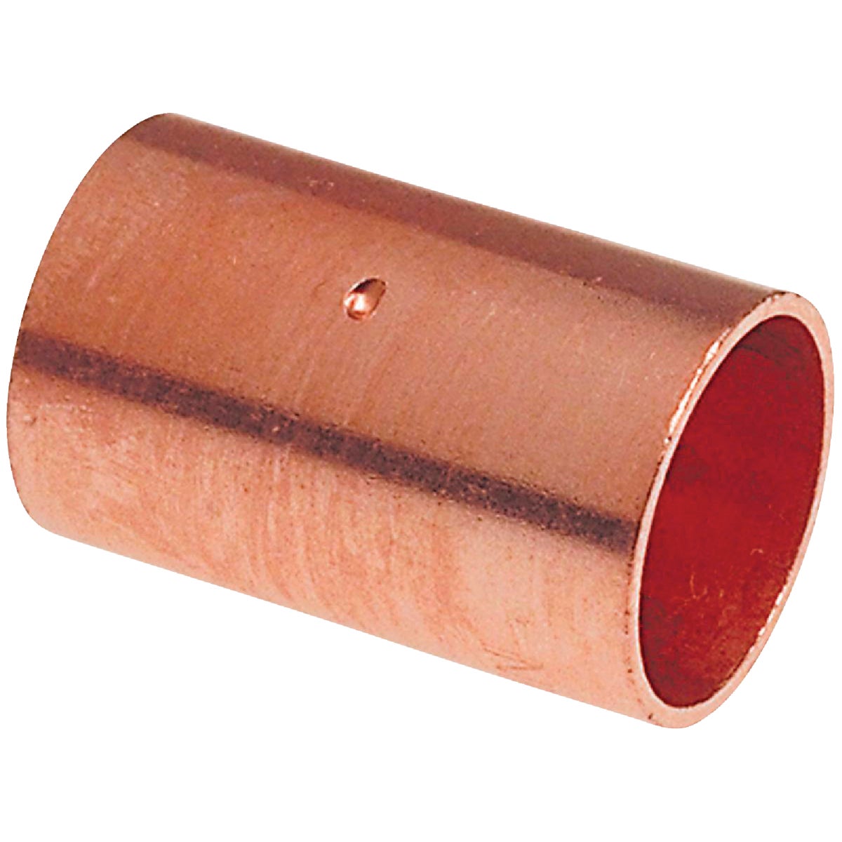 NIBCO W00830D NIBCO 1-1/2 In. x 1-1/2 In. Copper Coupling with Stop W00830D