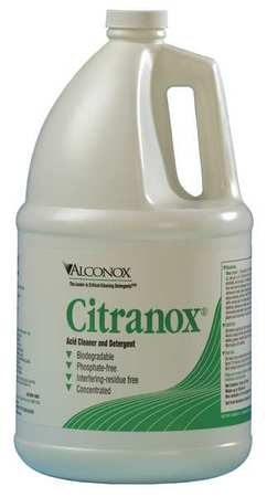 Alconox 1801 Alconox Detergent,1 gal,2.5 pH Max,PK4 1801