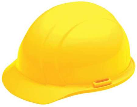 Erb Safety 19762 Erb Safety Hard Hat,Type 1, Class E,Pinlock,Yellow  19762
