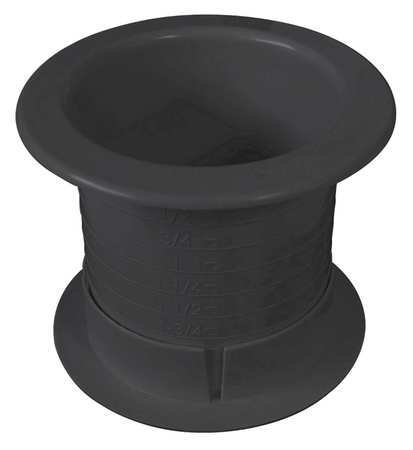 FastCap Fast Cap DUALLY 2.5 SINGLE  BL Fastcap Dual Sided Grommet,Blk,2.5In  DUALLY 2.5 SINGLE  BL