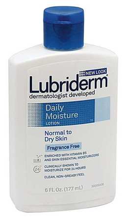Lubriderm 48826 Lubriderm Hand and Body Lotion,Bottle,6 oz.,PK12 48826
