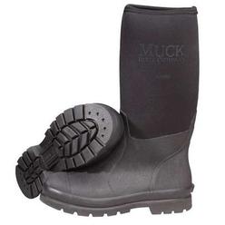 The Original Muck Boot Company The Original Muck Boot Co. CHS-000A/8 Muck Boot Co Rubber Boot,Men's,8,Knee,Black,PR  CHS-000A/8