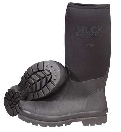 The Original Muck Boot Company Muck Boot Co CHS-000A/14 Muck Boot Co Rubber Boot,Men's,14,Knee,Black,PR CHS-000A/14
