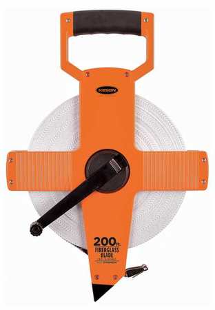 Keson OTR-18M-200 Keson Tape Measure,1/2 In x 200 ft/60m,Pumpkin OTR-18M-200