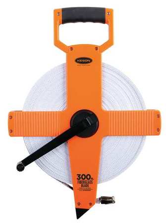 Keson OTR-10-300 Keson Long Tape Measure,1/2 Inx300 ft,Pumpkin OTR-10-300
