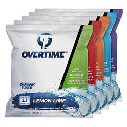Overtime 60-POUCH Overtime Electrolyte Drink Mix,2.5 gal.,PK35  60-POUCH