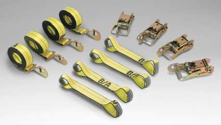 B/A Products Co. B/a Products Co 38-200SH B/a Products Co Tie Down Strap,Snap-Hook,Yellow 38-200SH