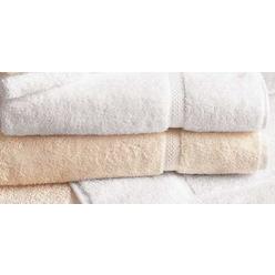 Martex Brentwood 7135319 Martex Brentwood Bath Sheet Towel,30 x 60 In,Ecru,PK12  7135319