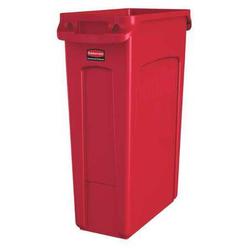 Rubbermaid Commercial 1956189 Rubbermaid Commercial Utility Container,23 gal,Plastic,Red 1956189