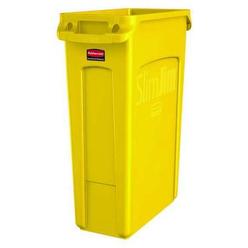 Rubbermaid Commercial 1956188 Rubbermaid Commercial Utility Container,23 gal,Plastic,Yellow 1956188