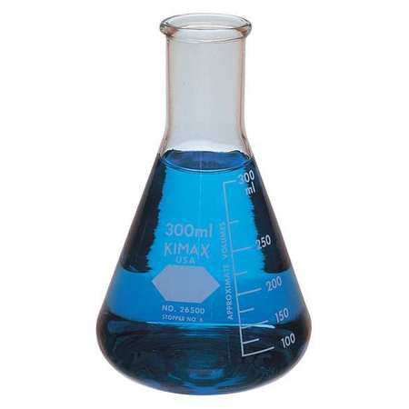 Kimble Chase 26500-6000 Kimble Chase Erlenmeyer Flask,6 L,395 mm H,Conical 26500-6000