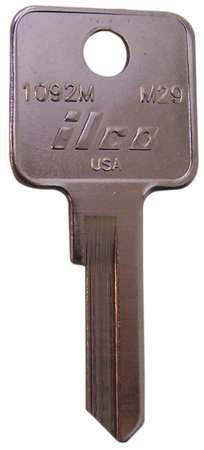 Kaba Ilco 1092M-M29 Kaba Ilco Key Blank,Brass,1092M-M29 ,PK10  1092M-M29