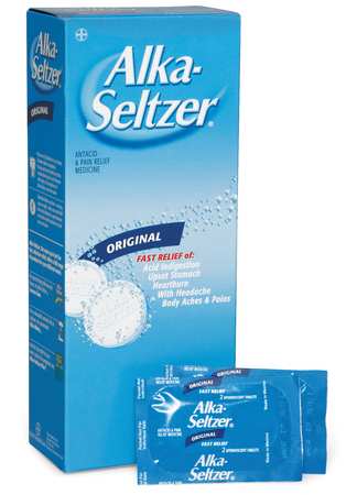 Alka-Seltzer 43224 Alka-Seltzer Alka-Seltzer Pain Relief,Tablet,PK72  43224