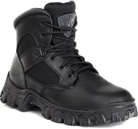 Rocky FQ0006167 Rocky 6-Inch Work Boot,M,12,Black,PR FQ0006167