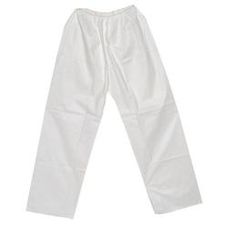 Sim Supply Approved Vendor PANT-KG-3XL Sim Supply Disposable Pants,3XL,White,Elastic Waist  PANT-KG-3XL