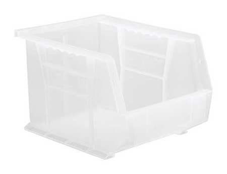 Quantum Storage Systems QUS239CL Quantum Storage Systems Hang and Stack Bin,Clear,PP,7 in  QUS239CL