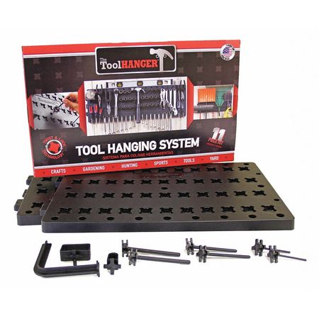Toolhanger 8209 Toolhanger Black,Tool Hanger Kit,50 lb Cap. 8209