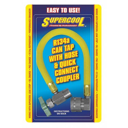 Supercool 51205 Supercool R134a Can Tap,Screw-On  51205
