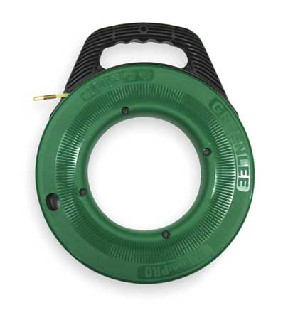 Greenlee FTN536-100 Greenlee Fish Tape,3/16 In x 100 ft,Nylon  FTN536-100