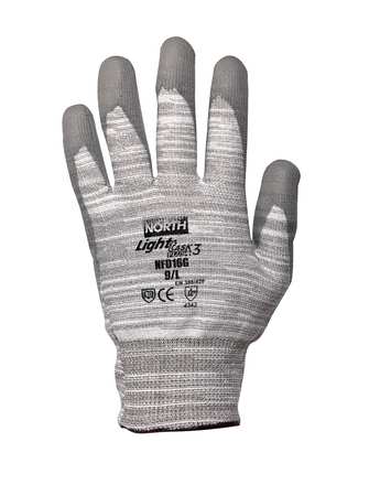 Honeywell NFD16G/10XL Honeywell Cut Resistant Gloves,Gray/White,XL,PR NFD16G/10XL