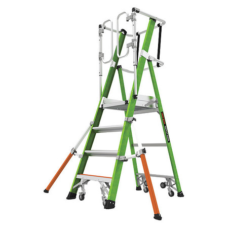 Little Giant Ladders 19704-146 Little Giant Ladders Safety Cage,Fiberglass,375 lb.,4 ft. 19704-146