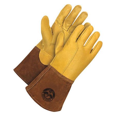 Bdg 60-1-1810-L Bdg Welding Gloves,L,Gauntlet,5" Cuff L 60-1-1810-L