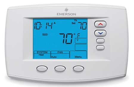 White-Rodgers Emerson 1F95-0671 White-Rodgers Low Volt Prog Tstat Heat/Cool,20-30V AC  1F95-0671