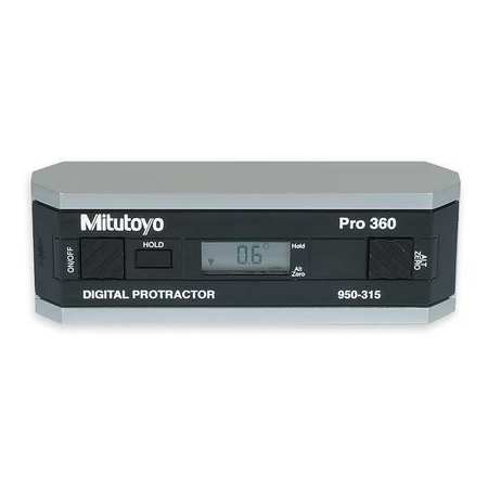 Mitutoyo 950-317 Mitutoyo Digital Protractor,Accuracy +/-0.1 deg.  950-317