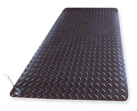Notrax 826S0035BL-RS Notrax Static Dissipative Mat,Black,3ft. x 5ft.  826S0035BL-RS