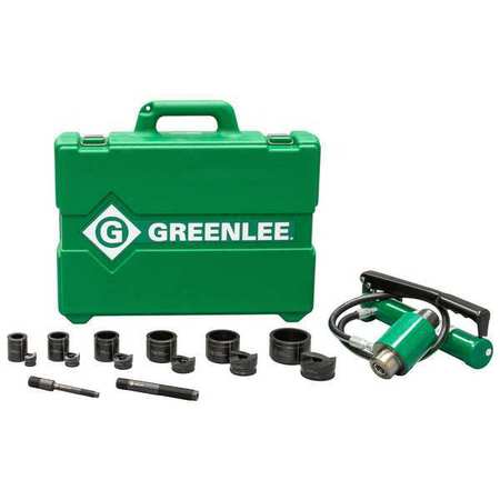 Greenlee 7306SB Greenlee Hydraulic Punch Driver Set,10 ga. Steel  7306SB