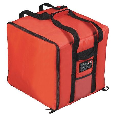 Rubbermaid Commercial FG9F3900RED Rubbermaid Commercial Pizza Delivery Bag,19.75x19.75x13",Red FG9F3900RED