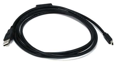 Monoprice 4931 Monoprice USB 2.0 Cable,6 ft.L,Black  4931