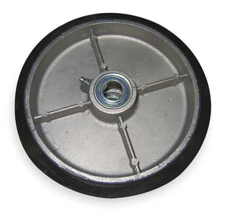 Wesco 052868 Wesco Wheel,8x2 In,Mold On Rubber  052868