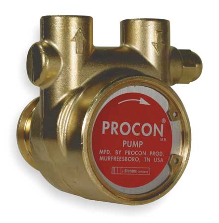 Procon 114B190F11BA 250 Procon Pump,Rotary Vane,Brass  114B190F11BA 250