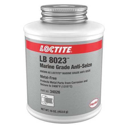 Loctite 275026 Loctite Marine Grade Anti-Seize,16 oz.,BrshTp Cn  275026
