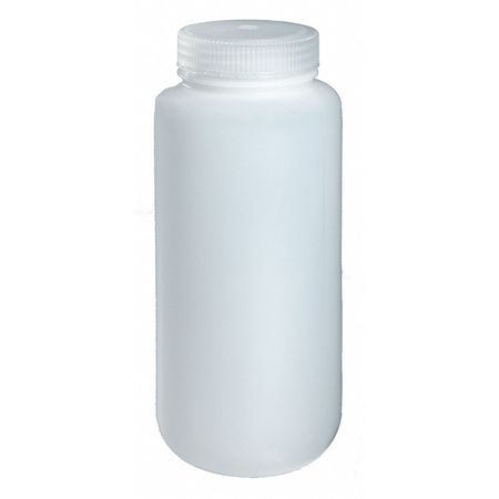 Nalgene PLA-03178 Nalgene Bottle,195 mm H,Natural,91 mm Dia,PK24  PLA-03178