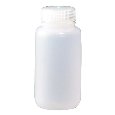 Nalgene PLA-03174 Nalgene Bottle,127 mm H,Natural,61 mm Dia,PK72  PLA-03174