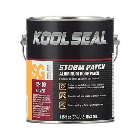 Kool Seal KS0082100-16 Kool Seal Roof Leak Repair,Solvent Base,1 gal  KS0082100-16