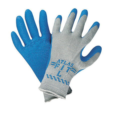 Showa 300XL-10 Showa Coated Gloves,Blue/Gray,XL,PR  300XL-10