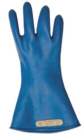 Salisbury E011BL/9 Salisbury Elect Insulating Gloves,Type II,9,PR1  E011BL/9