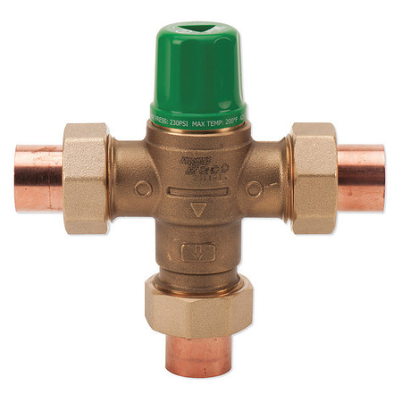 Taco 5003-C3 Taco Mixing Valve, Forged Brass, 1 to 20 gpm 5003-C3