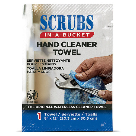 Scrubs 42201 Scrubs Hand Towels,100 Wipes Per Container 42201