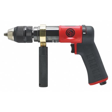 Chicago Pneumatic CP9791C Chicago Pneumatic Drill,Air-Powered,Pistol Grip,1/2 in  CP9791C