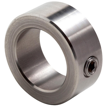 Climax Metal Products C-062-S Climax Metal Products Shaft Collar,Set Screw,1Pc,5/8 In,SS  C-062-S