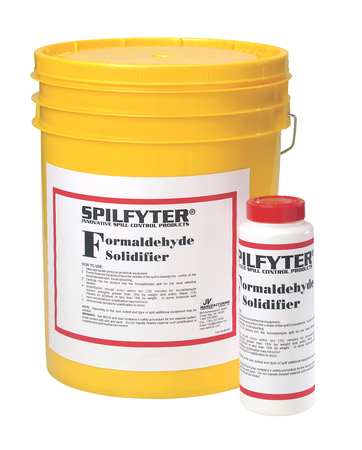 Spilfyter 480001 Spilfyter Formaldehyde Solidifier,23 lb,White,PK10 480001