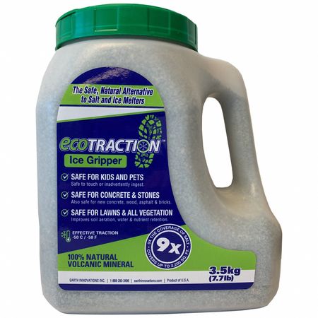 Ecotraction ET3RG Ecotraction Winter Traction Mineral,Jug,7.7 lb. ET3RG